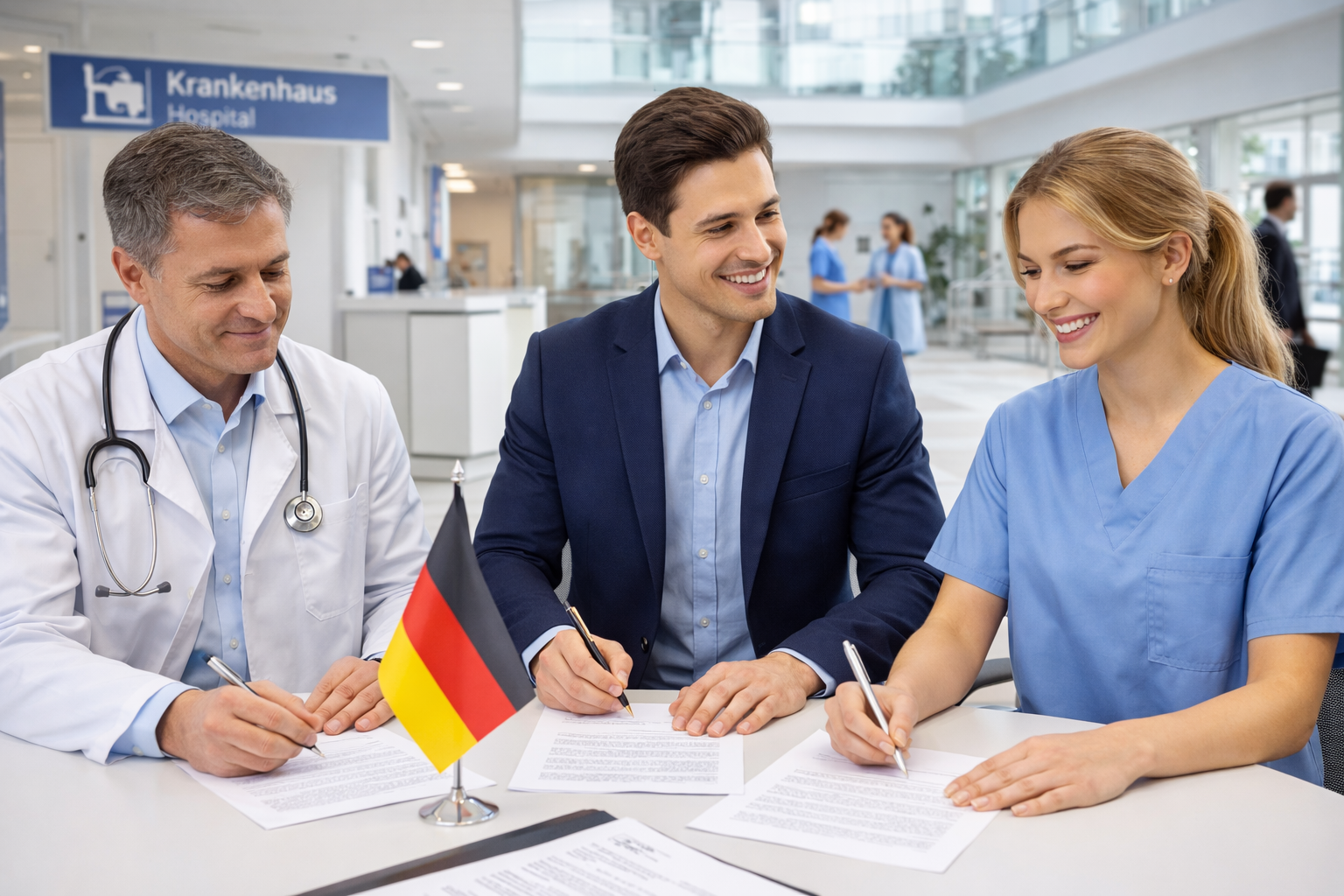 Alman Hastaneleri ile İş Sözleşmesi